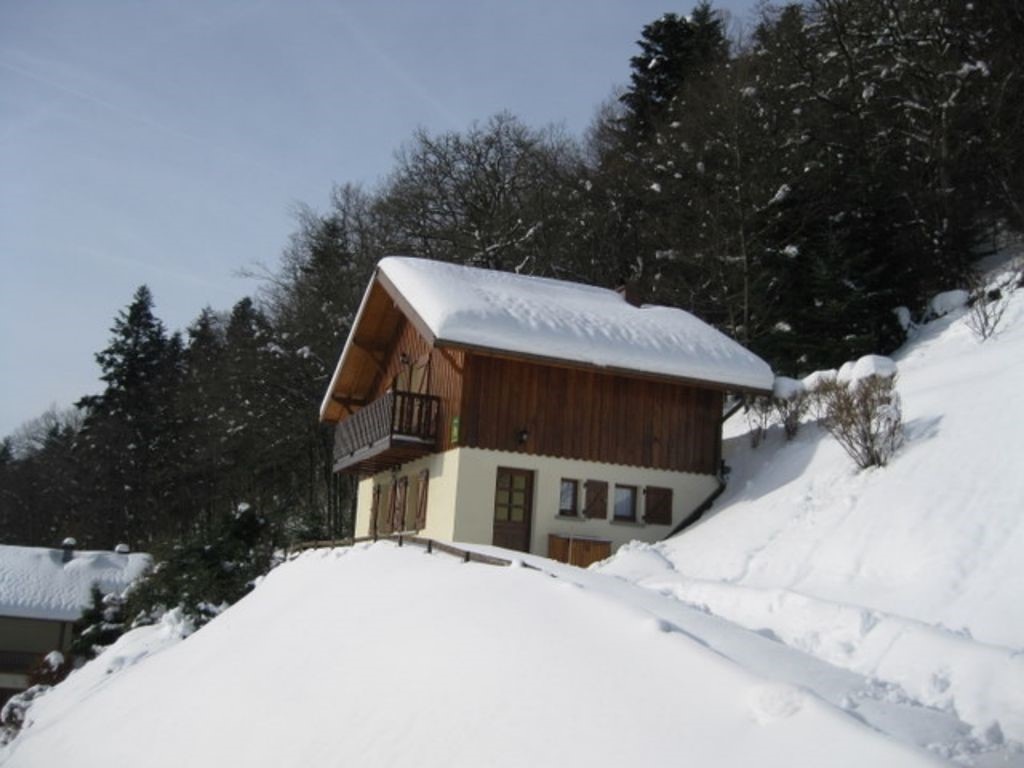 Chalet Primevère en hiver Le Ménil Hautes Vosges (88160)